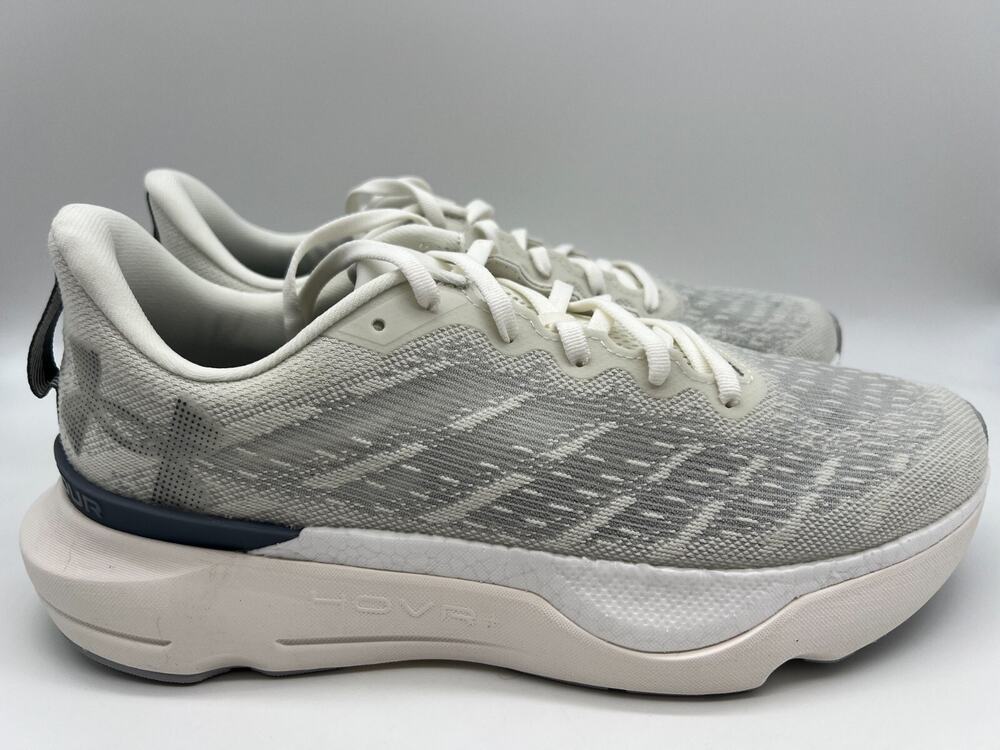 Under Armour HOVR Infinite Pro Breeze White Quartz 3027187-302 Men 10.5.